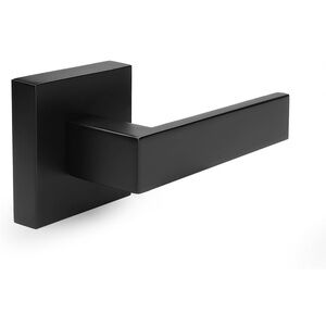 Sleek Black Dummy Door Handle